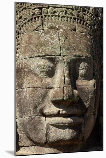 Face Thought to Depict Bodhisattva Avalokiteshvara, Angkor World Heritage Site-David Wall-Mounted Photographic Print