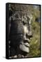 Face Thought to Depict Bodhisattva Avalokiteshvara, Angkor World Heritage Site-David Wall-Framed Stretched Canvas