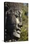Face Thought to Depict Bodhisattva Avalokiteshvara, Angkor World Heritage Site-David Wall-Stretched Canvas