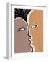 Face to Face 2-Design Fabrikken-Framed Art Print