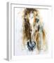 Face to Face 43T-Benedicte Gele-Framed Giclee Print