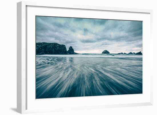 Face To Face, Bandon Beach, Oregon Coast-Vincent James-Framed Photographic Print