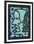 Face to Face-Derek Boshier-Framed Limited Edition