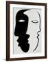 Face to Face-Design Fabrikken-Framed Art Print