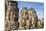 Face Towers in Bayon Temple in Angkor Thom-Michael Nolan-Mounted Photographic Print