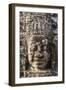 Face Towers in Bayon Temple in Angkor Thom-Michael Nolan-Framed Photographic Print