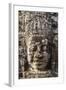 Face Towers in Bayon Temple in Angkor Thom-Michael Nolan-Framed Photographic Print