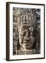 Face Towers in Bayon Temple in Angkor Thom-Michael Nolan-Framed Photographic Print