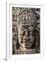 Face Towers in Bayon Temple in Angkor Thom-Michael Nolan-Framed Photographic Print