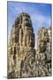 Face Towers in Bayon Temple in Angkor Thom-Michael Nolan-Mounted Photographic Print