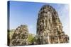 Face Towers in Bayon Temple in Angkor Thom-Michael Nolan-Stretched Canvas