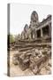 Face Towers in Bayon Temple in Angkor Thom-Michael Nolan-Stretched Canvas