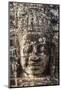 Face Towers in Bayon Temple in Angkor Thom-Michael Nolan-Mounted Photographic Print