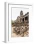 Face Towers in Bayon Temple in Angkor Thom-Michael Nolan-Framed Photographic Print