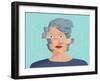 Face-Mary Ann Smith-Framed Giclee Print