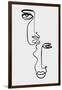 Faces 2-Design Fabrikken-Framed Art Print