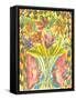 Faces and Flowers-Mary Kuper-Framed Stretched Canvas