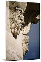 Faces in Architecture - Pont Neuf, Paris - Detail-Robert ODea-Mounted Photographic Print