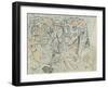 Faces in the City, c.1925-Pavel Nikolayevich Filonov-Framed Giclee Print