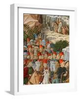 Faces in the Procession, Including a Self Portrait-Benozzo di Lese di Sandro Gozzoli-Framed Giclee Print