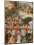 Faces in the Procession, Including a Self Portrait-Benozzo di Lese di Sandro Gozzoli-Mounted Giclee Print