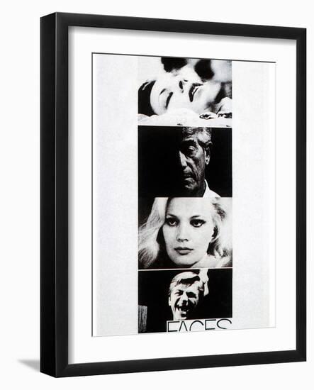 Faces, John Marley, Gena Rowlands, Seymour Cassel, 1968-null-Framed Photo