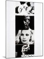 Faces, John Marley, Gena Rowlands, Seymour Cassel, 1968-null-Mounted Photo