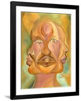 Faces of Copulation-Ikahl Beckford-Framed Giclee Print