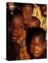 Faces of Ghanaian Children, Kabile, Brong-Ahafo Region, Ghana-Alison Jones-Stretched Canvas