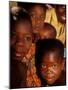 Faces of Ghanaian Children, Kabile, Brong-Ahafo Region, Ghana-Alison Jones-Mounted Photographic Print