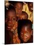 Faces of Ghanaian Children, Kabile, Brong-Ahafo Region, Ghana-Alison Jones-Mounted Photographic Print