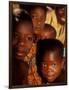 Faces of Ghanaian Children, Kabile, Brong-Ahafo Region, Ghana-Alison Jones-Framed Photographic Print