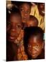 Faces of Ghanaian Children, Kabile, Brong-Ahafo Region, Ghana-Alison Jones-Mounted Photographic Print