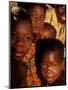 Faces of Ghanaian Children, Kabile, Brong-Ahafo Region, Ghana-Alison Jones-Mounted Photographic Print