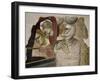 Faces of People, Detail from Triumph of Death-Andrea Di Cione-Framed Giclee Print