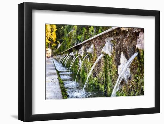 Faces Of The Hundred Fountains-George Oze-Framed Photographic Print