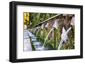 Faces Of The Hundred Fountains-George Oze-Framed Photographic Print