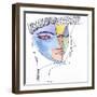 Faces V-Diana Ong-Framed Giclee Print