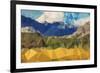 Faceted Valley-THE Studio-Framed Giclee Print