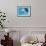 Facial View of a Leopard Seal, Astrolabe Island, Antarctica-null-Framed Photographic Print displayed on a wall