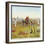 Facing the Indians (Single Handed). 1917-Charles Marion Russell-Framed Giclee Print