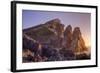 Facing the Sunset at Patrick's Point, California Coast-Vincent James-Framed Photographic Print