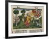 Facsimile Copy of Exodus 34 1-10 Moses Receives the Second Tablets with the Ten Commandments-null-Framed Giclee Print