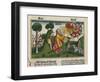 Facsimile Copy of Exodus 34 1-10 Moses Receives the Second Tablets with the Ten Commandments-null-Framed Giclee Print