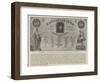 Facsimile of a Fifty Dollar Note of the Hungarian Fund, Signed by Kossuth-null-Framed Giclee Print