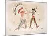 Facsimile of an Indian Painting-Karl Bodmer-Mounted Giclee Print