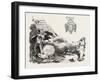 Facsimile of Part of the Diploma of the Order of the Cincinnati, USA, 1870S-null-Framed Giclee Print