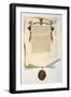 Facsimile of the Magna Carta-J. Harris-Framed Giclee Print