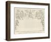 Facsimile of the Mulready Envelope, Designed for the Penny Post-William Mulready-Framed Giclee Print