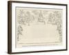 Facsimile of the Mulready Envelope, Designed for the Penny Post-William Mulready-Framed Giclee Print